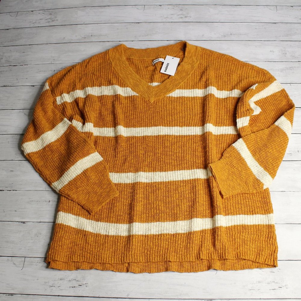 Sonoma Women's Tunic Sweater Plus Size 2X Long Sleeve Winter V Neck 100%…